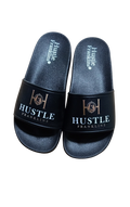 Hustle Franklins Signature Slides - Black Gold