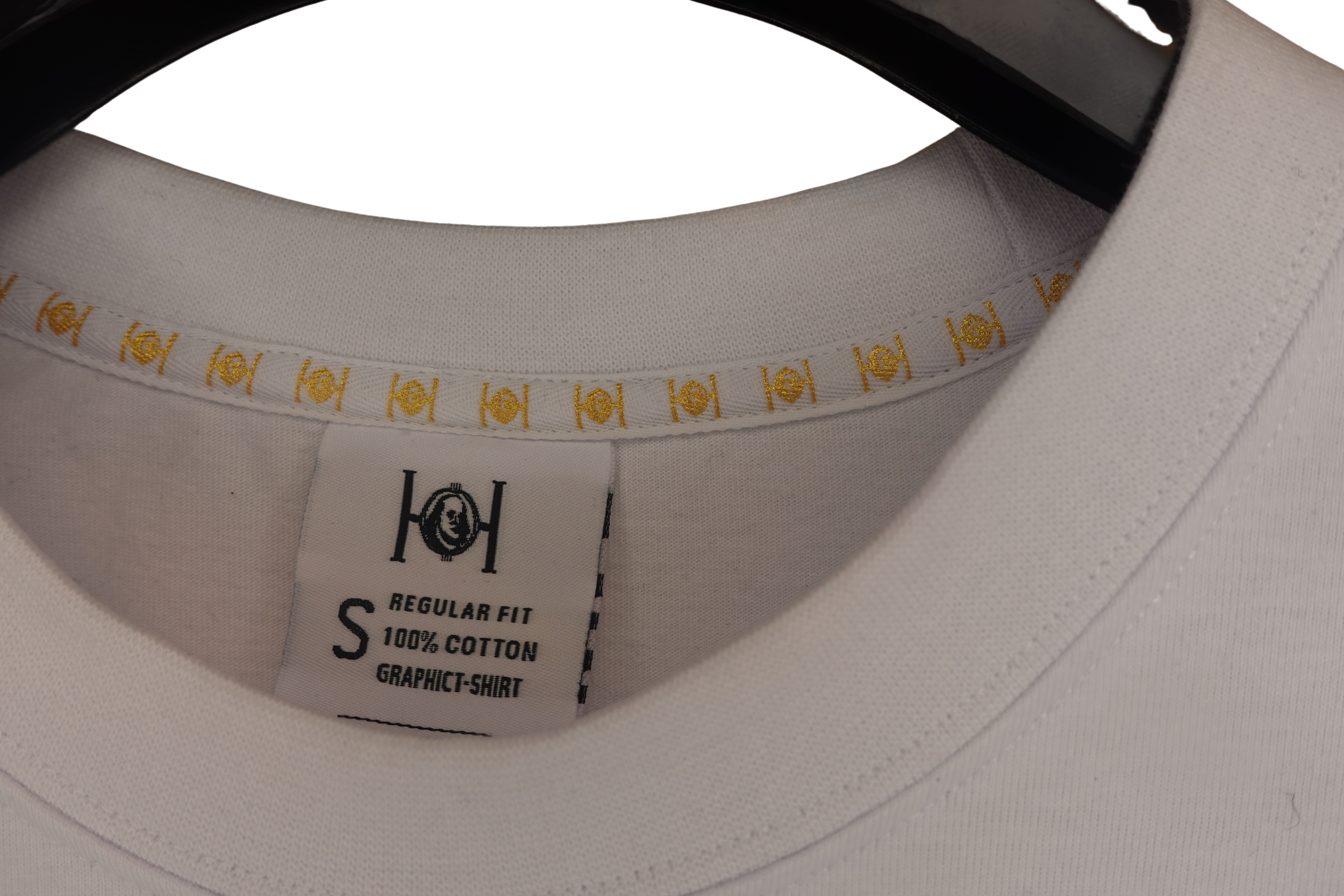 Hustle Franklins Signature Tee - White Gold