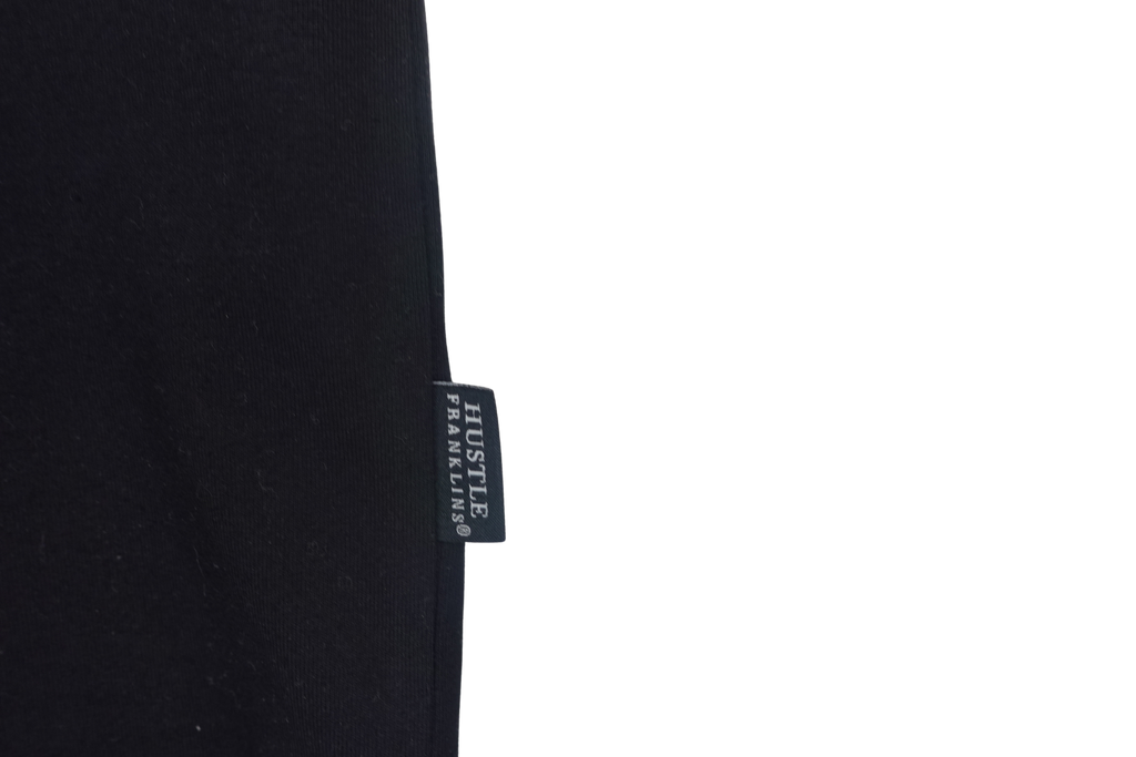 Hustle Franklins Signature Tee - Black Gold