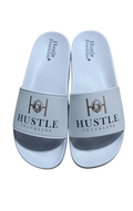 Hustle Franklins Signature Slides - White Gold