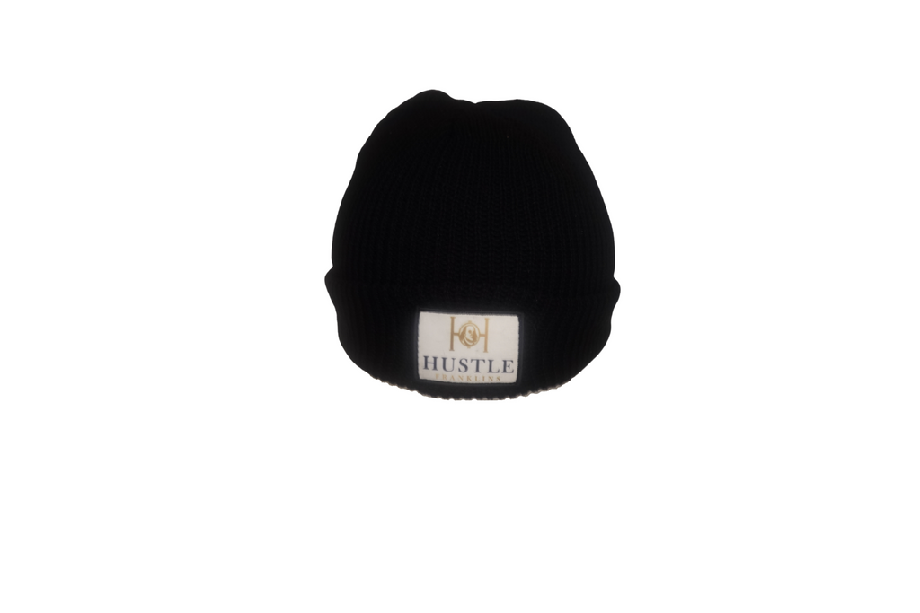 Hustle Franklins Beanie Skully Black archive product image